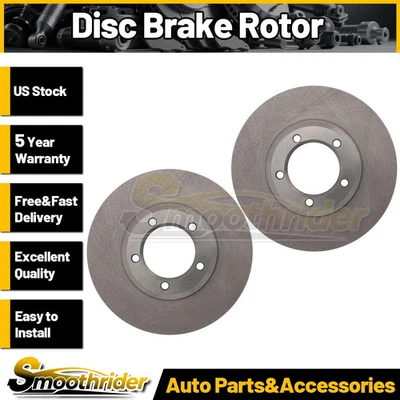 C-Tek 2 件前盘式制动转子适用于丰田皮卡 1974 - 1980 1981 1982 — 第 1/4 张图片