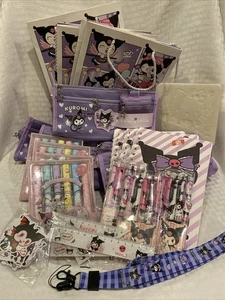 Huge Lot Of 90+Sanrio Kuromi Stationary Classroom Teacher Students B-Day Party++ - Picture 1 of 23