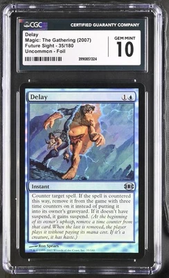 DELAY Future Sight Foil CGC 10 MTG [Nostalgium] - Image 1 of 2