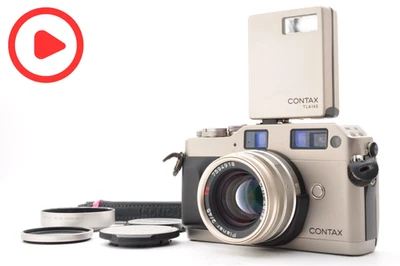 Contax G1 Green Label + 45mm f/2 Planar Lens & TLA140 Flash Japan [Near Mint] 11 - Image 1 of 4