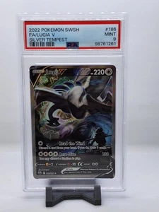 2022 Pokemon SWSH FA/Lugia V Silver Tempest #186 PSA 9 - Bild 1 von 2