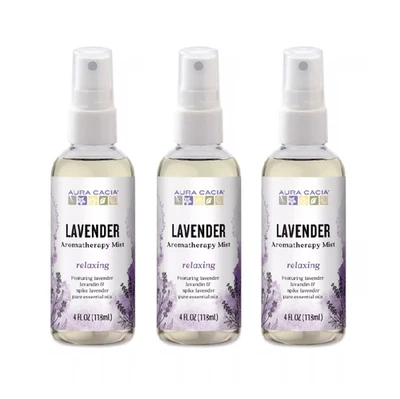 Aura Cacia Relaxing Lavender Mist 4 fl oz ( pack of 3 ) - Image 1 of 2