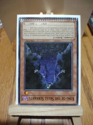 Yu-Gi-Oh Card King Of The Skull Servants Misprint Crinkle Indentation AP06-EN017 - Image 1 of 4