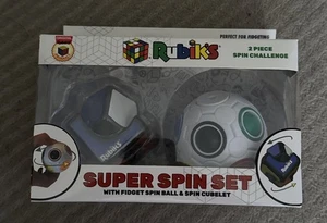 Rubiks Super Spin Set with Fidget Spin Ball + Spin Cubelet 2 piece set. New. - Picture 1 of 5