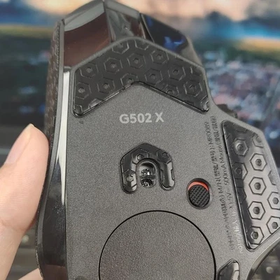 1Pack 3D Texture Round Curved Edges Mouse Feet Skates for G502X PLUS Wireless - Image 1 of 4