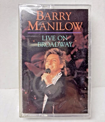 Barry Manilow - Live on Broadway - 1990 Cassette - Mint, SEALED Foto 1 de 3