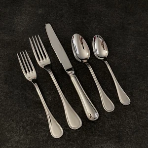 Couzon LYRIQUE 18/10 Stainless Steel 5pc Place Setting New - Picture 1 of 8
