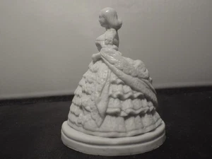 Antigua figura victoriana bisque porcelana novedad dama rica y pobre - Imagen 1 de 5