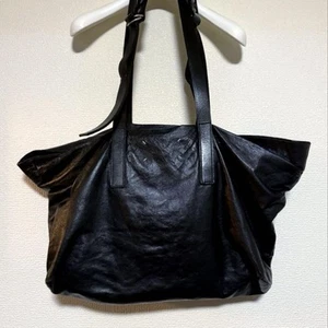 Maison Margiela leather tote bag black #PG4IAM - Picture 1 of 12