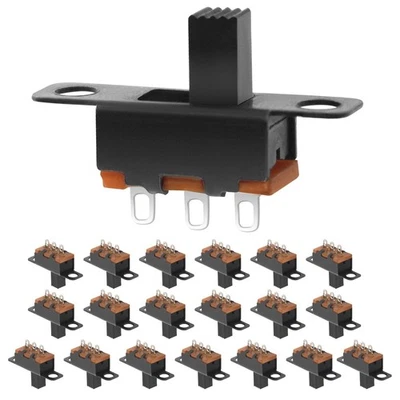 WOWOONE Mini Micro Slide Switch - 1p2t 2 Position - 20pcs SPDT SS12F15-5mm-20pcs