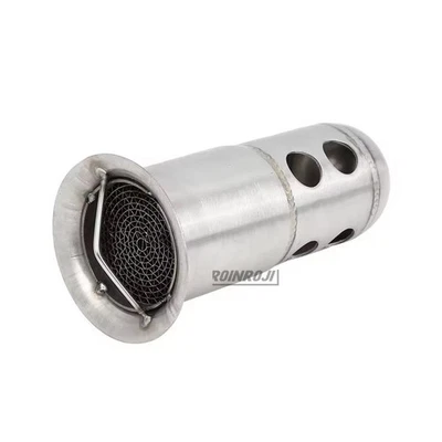 60mm Universal Exhaust Pipe DB Killer Silencer Muffler Baffle Eliminate Noise - Image 1 of 4