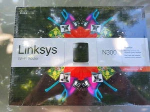 Cisco Linksys E1200 Wi-Fi Router N300 Capacity Group A With 4 Ethernet Ports - Picture 1 of 3