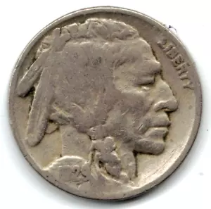 1929 Buffalo Nickel in OTTIME condizioni ~ VEDI LA SCANSIONE stk e-119 - Foto 1 di 5