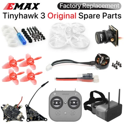 EMAX Tinyhawk 3 FPV Racing Drone Parts Goggles Propeller Transmitter Receiver - Image 1 of 4