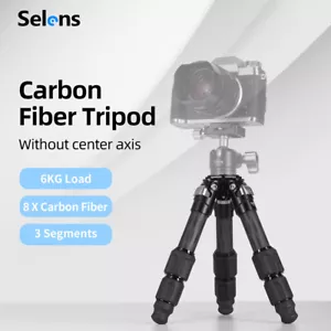 Foldable Mini Tripod 3 Section 6KG Max Load Camera Phone Photography Holder - Picture 1 of 6