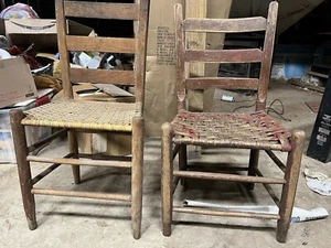Ladder Back Vintage Chairs! - Picture 1 of 3