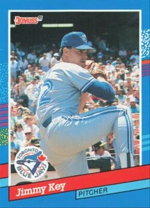 1991 Donruss Baseball Jimmy Key Toronto Blue Jays #98 - Picture 1 of 2