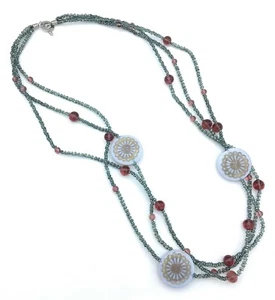 Collana Donna Antica Murrina Vetro di Murano Made in Italia Art VP 53 - Foto 1 di 4