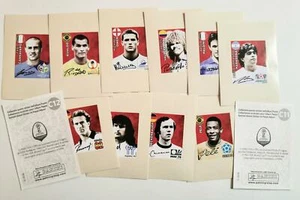 RUSSIA 2018 Gold Edition set completo 12 figurine C1-C12 Panini Legends Coca ... - Foto 1 di 1