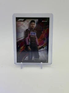 Rifrattore Topps Finest F1 Esteban Ocon Common #9 2024 - Foto 1 di 2
