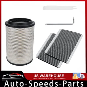 AF26163M Engine Air Filter & 2 Cabin AF26405 Fit Volvo Trucks Replaces AF26472M - Picture 1 of 12