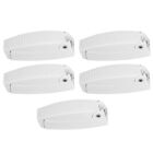 Door Catch Holder Latch White 5 Pcs Rv Door Hatch For Rv Trailers Campers Use