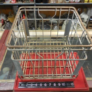 Rare 1964 Deep South Jasper, Alabama Metal Milk Crate - Picture 1 of 10