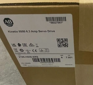 New Sealed Allen Bradley 2198-H008-ERS SER A Kinetix 5500 Servo Driver - Picture 1 of 4