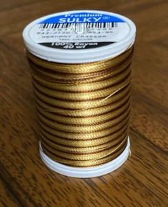New PREMIUM SULKY 100% Rayon Variegated Brown & Gold THREAD Germany - Picture 1 of 2