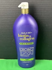 OGX Thick & Full + Biotin & Collagen Shampoo 40 Oz - Picture 1 of 2