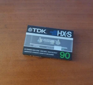 TDK HX-S 90 TIPO II CINTA DE CASETE EN BLANCO (1) (SELLADA) - Imagen 1 de 3