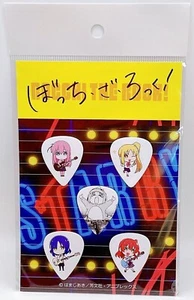 Anime BOCCHI THE ROCK 5 Pick Set New ANIPLEX BTR-PK-02 Guitar Picks Bass Picks - Picture 1 of 4
