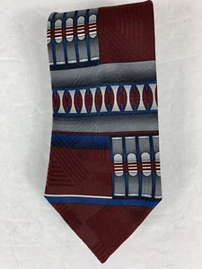 Town Craft 100% Silk Mens Necktie Multi Color -344 - Picture 1 of 4