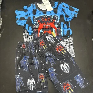 Skibidi toilet speakerman boys pajamas size M\L (150) - Picture 1 of 4