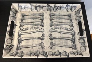 2024 John Derian Target 19"x14" BONE TO PICK Halloween Melamine SERVING TRAY-NEW - Picture 1 of 3