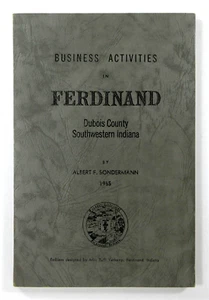 Ferdinand Dubois County Indiana Geschichte Unternehmen Kirchen Schulen 1965 - Bild 1 von 16