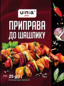  5er PACK FÜR SHASHLYK BBQ x 25g UNA GEWÜRZE & GEWÜRZE Ukraine Приправа - Bild 1 von 1