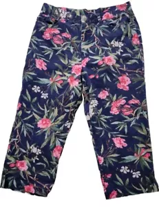 Ralph Lauren Damenhose tropisch Blumendruck Größe 14 - Bild 1 von 4