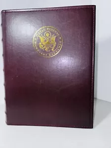 Weltreserve Geldbörse offizielles Geldbuch Album - braun Kunstleder - Bild 1 von 11