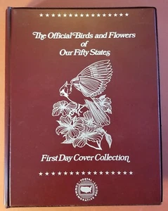 The Official Birds & Flowers of Our Fifty States FDC Collection. Vintage - Picture 1 of 5
