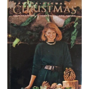 Martha Stewart's Christmas Entertaining Decorating and Giving Hardcover w/Jacket - Picture 1 of 12