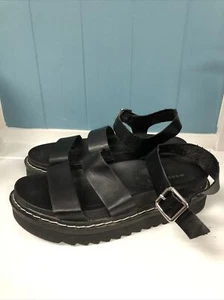 TRENDY MADDEN Girl DONOVA Wedge Strappy Footbed SANDALS Women’s SZ 9 M - Picture 1 of 6