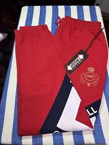 World of Troop Herren Fleece Jogginghose TROOP ALL PRO PANT ROT LARGE UVP 80$ - Bild 1 von 4