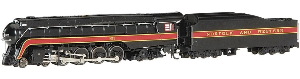 Bachmann N Scale ~ New ~ Norfolk Western N&W Class J 4-8-4 ~ DCC Sound ~ 53253 - Image 1 of 1