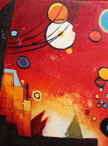 Abstract oil painting - Picture 1 of 12