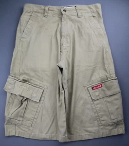 Pantalones Cortos de Carga Ecko Unltd Largos 11 Bolsillos Bolsillo con Solapa Beige Talla 32 para Hombre - Imagen 1 de 10