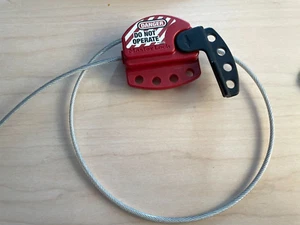 Quantity 5--MASTER LOCK S806CBL3 Adjustable Cable Lockout, 3 ft - Picture 1 of 3
