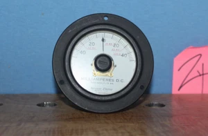 Vintage Western Electric WE D-166661 DC Ma Millamperes Misuratore a pannello - Foto 1 di 3