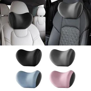 Car Neck Pillow Head Rest Cushion Memory Foam Breathable Neck Support for Travel - Picture 1 of 26
