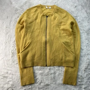 Moth by Anthropologie Cardigan Sweater Womens M Mustard Yellow - Picture 1 of 22